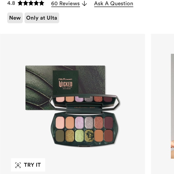 R.E.M. Beauty Wicked Eyeshadow Palette